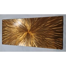 Modern abstract metal wall