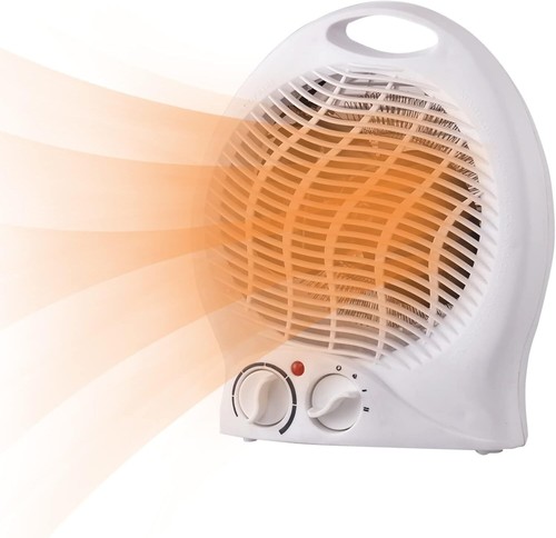 Fan heater 2in1 portable - fan,