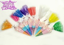Cone cellophane bags various - bags,