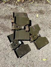 Antique Filing Cabinet Dividers x4