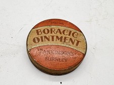 VINTAGE BORACIC OINTMENT TIN