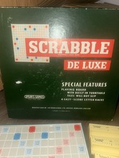 Vintage 1973 Deluxe Scrabble