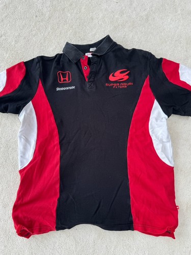 Super aguri black polo - super,