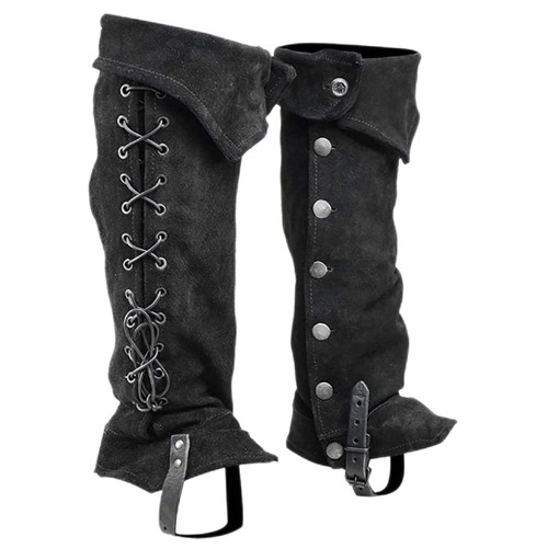 Faux leather medieval - medieval, gaiters