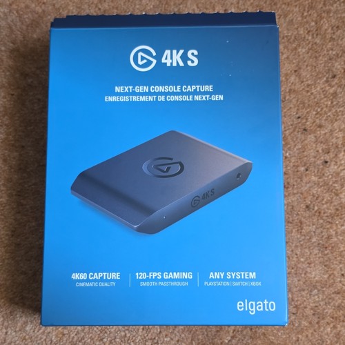 Elgato 4k60 capture card - 4k60, s