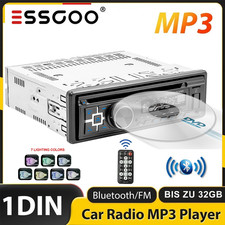 Single 1 DIN CD DVD Car Stereo