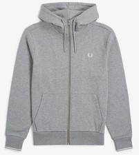 FRED PERRY HOODED ZIP THROUGH