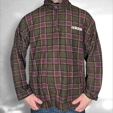 Vintage 90s Adidas 1/4 zip up