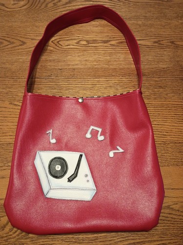 Womens purse bag vinyl - /bag,