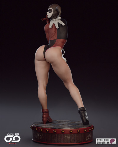 Harley quinn statue - quinn, sexy