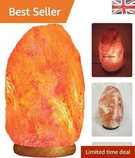 Natural pink crystal salt lamp - natural,
