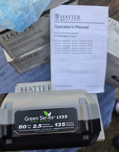 Hayter green series l135 60v - hayter,