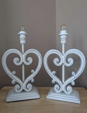 Dunelm heart shaped table - shaped,
