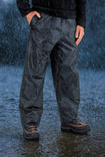 Mens Womens Unisex Storm Packaway Waterproof Rain Over Trouser Pac In Bag XS-6XL