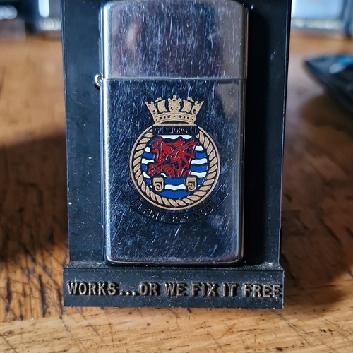 Zippo hms glamorgan 1984 - zippo,
