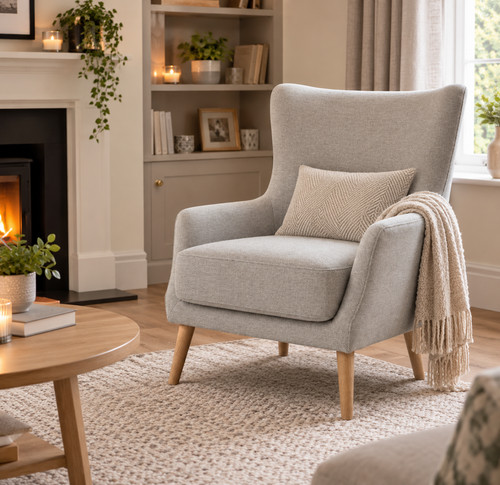 Harriette grey accent - grey,