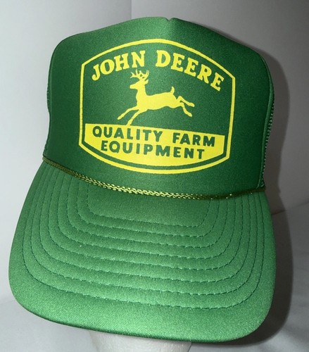 Vintage john deere snap back - vintage,