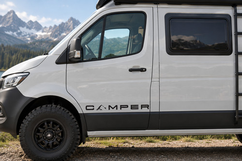 Camper mountain door - camper,