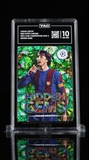 Johan Cruyff 2024 TOPPS CHROME UEFA CLUB COMPETITIONS #HG-4 HIDDEN GEMS TAG 10