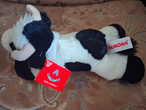 Aurora black white - black, cow