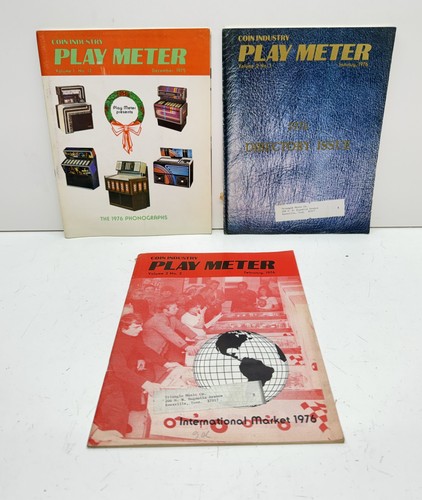 Play meter magazine lot - meter, 3