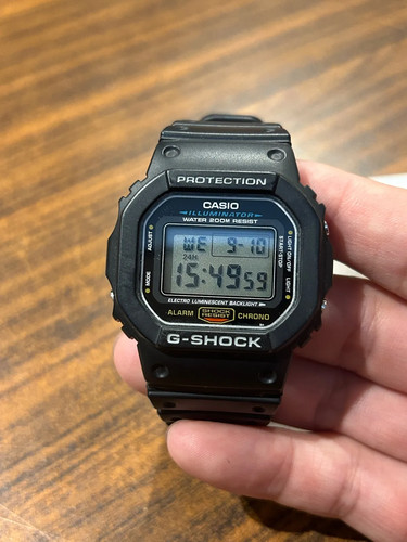 Shock casio 5600e quartz - g-shock, dw-5600e