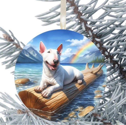 Bull terrier dog - bull,