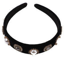 JEWEL HEADBAND Baroque Alice Band Gem Embellished Hairband Girls Women Wedding
