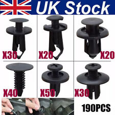 190Pcs Car Trim Clips Body