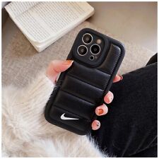 Case For iPhone 17 16 e 15 14 13 12 11 Pro Max XR XS 7 8 Mini Nike Design Puffer