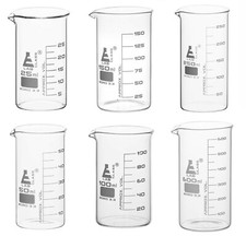 Tall form glass beakers - form,