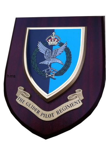 Raf glider pilot wall plaque - raf,