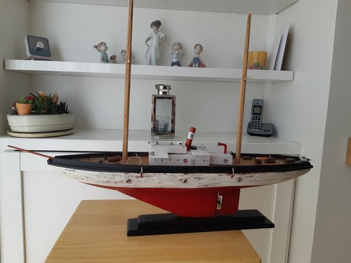 Wooden model boat - wooden,