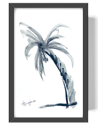 Guajardo art palm tree - art:,