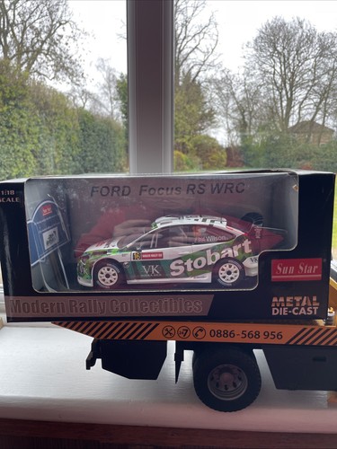 Ford focus wrc stobart - 1/18,