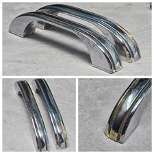 1920s Chrome Drawer Pulls