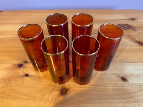 Vintage red glass small - vintage,