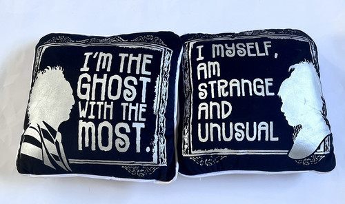 Beetlejuice throw pillow - throw, set