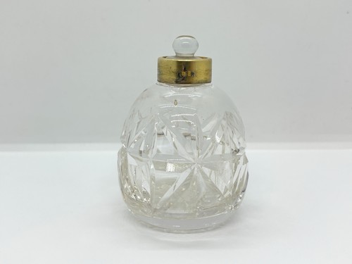 Antique cut glass perfume