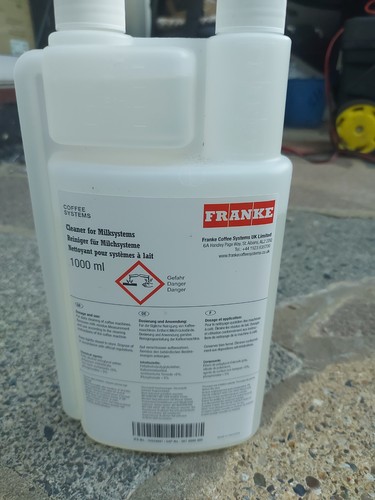 Franke cleaner for milksystems - cleaner,