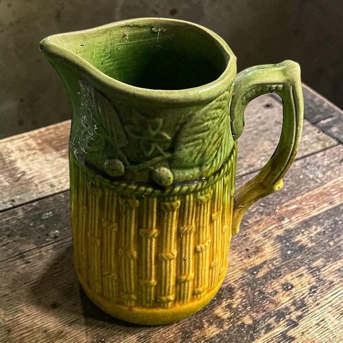 Vintage majolica style - vintage, glazed