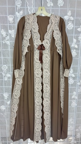 Lovely vintage maxi taupe - maxi,