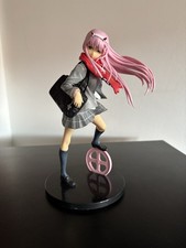 Zero Two Figure Figurine Darling In The Franxx Anime Manga Statue Model 22CM UK