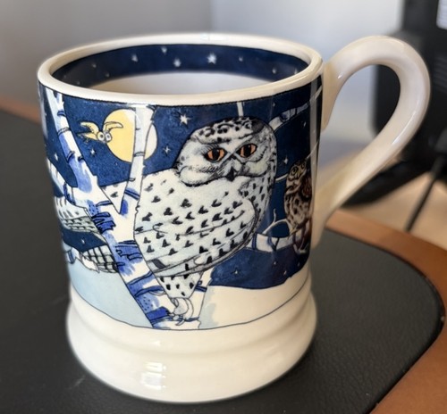 Emma bridgewater owls - owls, pint