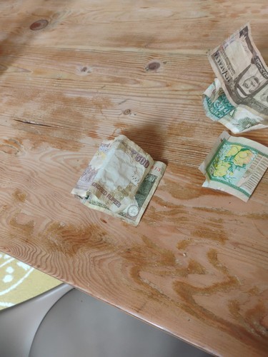 Old bank notes - bank,