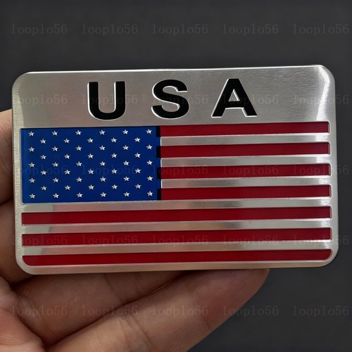 Metal american usa - 3d, flag