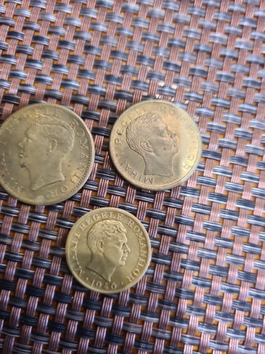 Romania ser coins - romania, coins,500