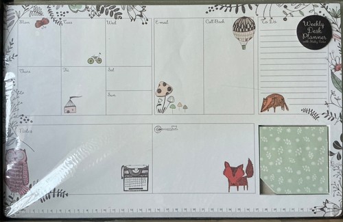Paperchase woodland desk - woodland, pad