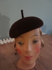 1940s/1950s Brown Felt Hat