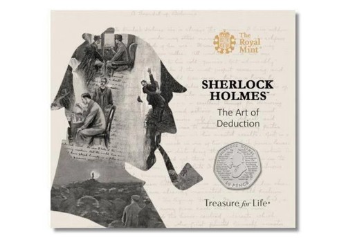 Sherlock holmes 50p royal - holmes,